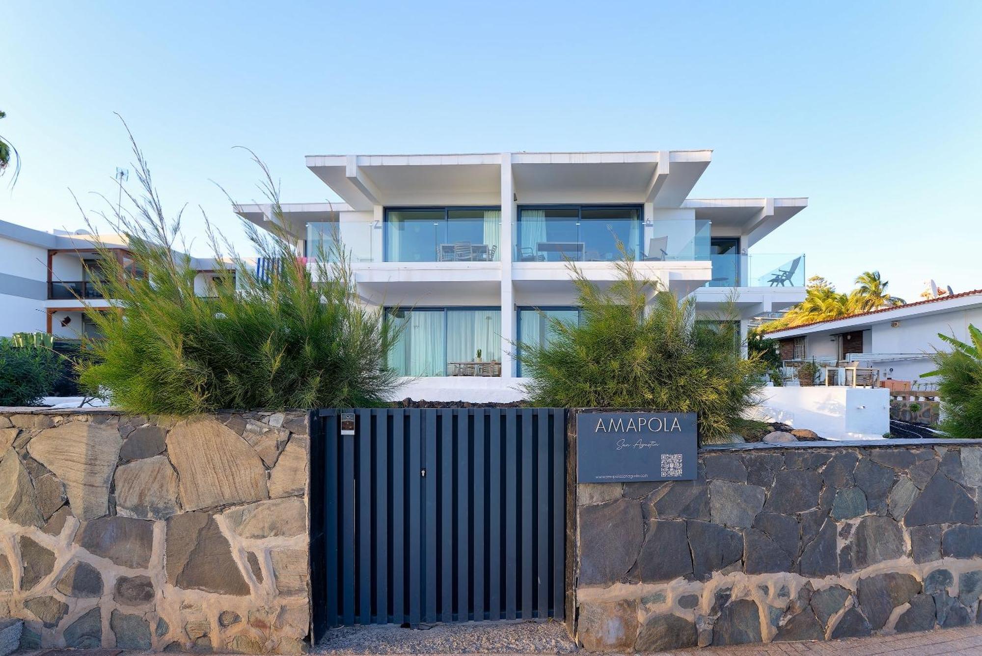 Apartamento Amapola Ocean - Recien Reformado, Frente Al Mar San Agustín Exterior foto