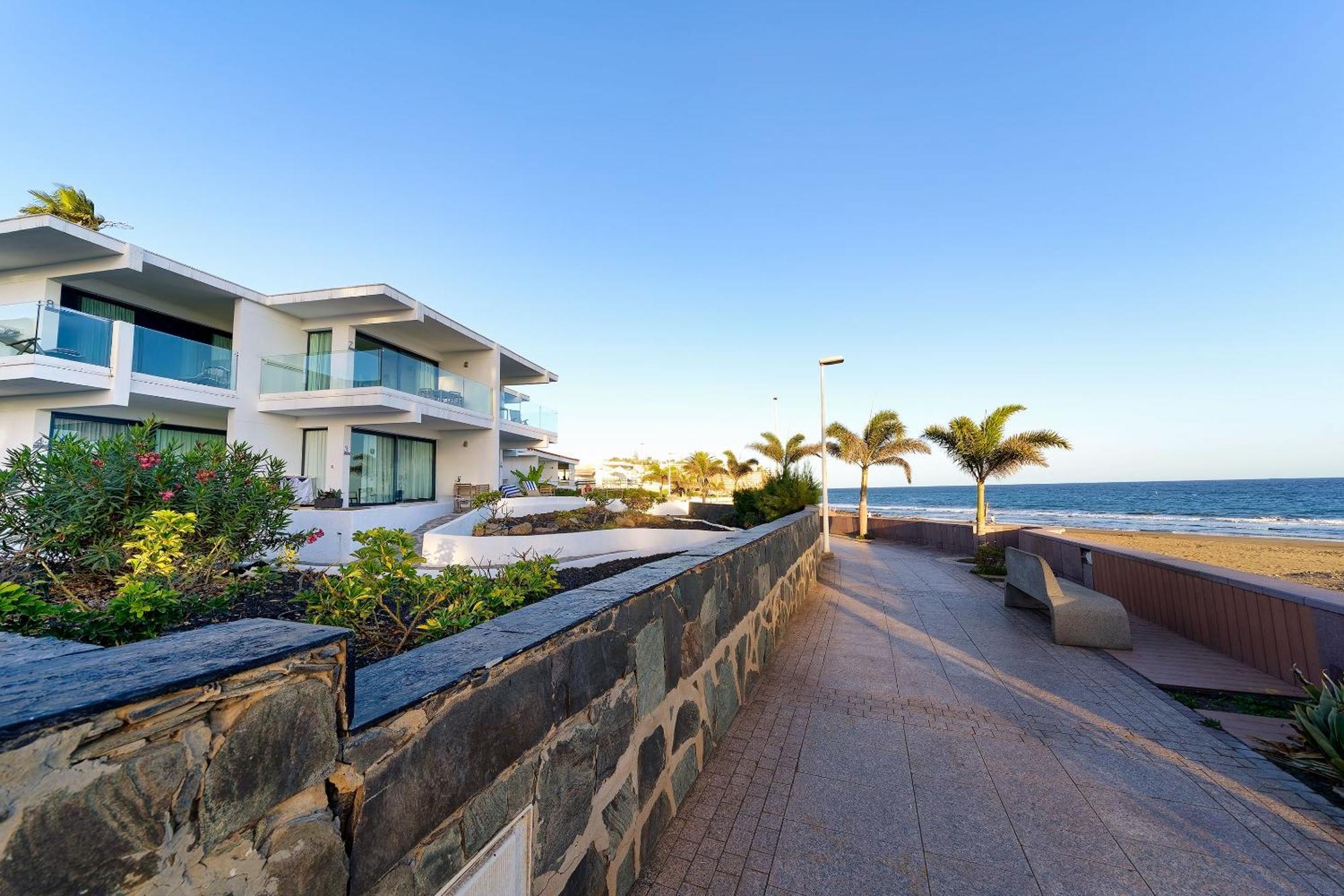 Apartamento Amapola Ocean - Recien Reformado, Frente Al Mar San Agustín Exterior foto