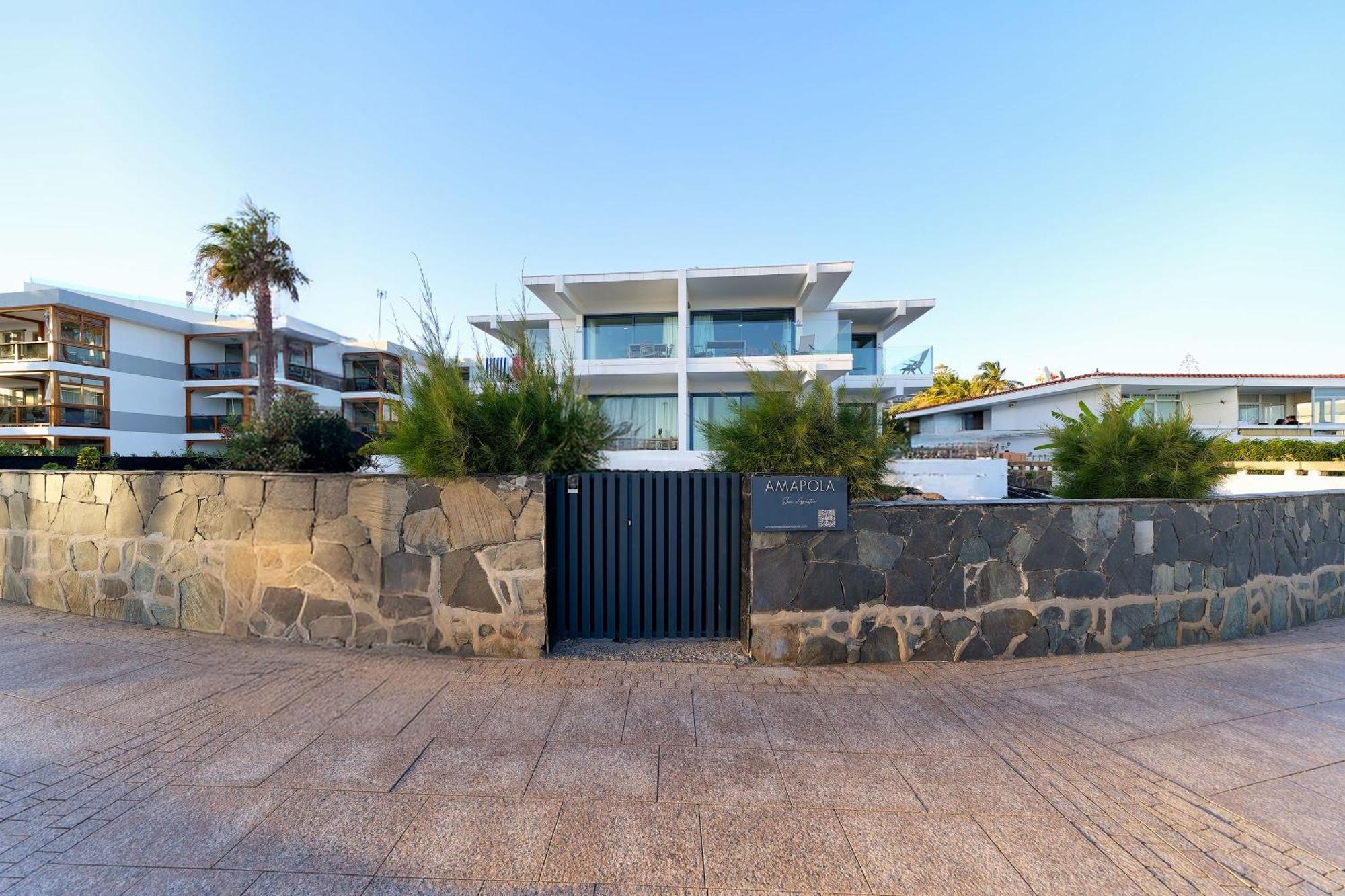 Apartamento Amapola Ocean - Recien Reformado, Frente Al Mar San Agustín Exterior foto